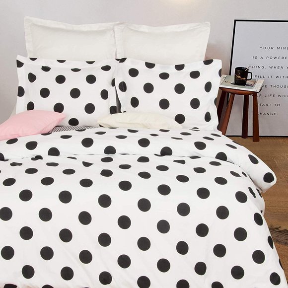 Bedding Ntbay 3pcs Queen Polka Dots Duvet Cover Set Poshmark